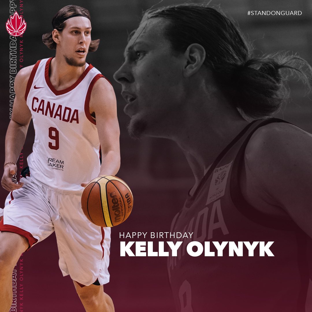 Happy 29th Birthday to Kelly Olynyk       