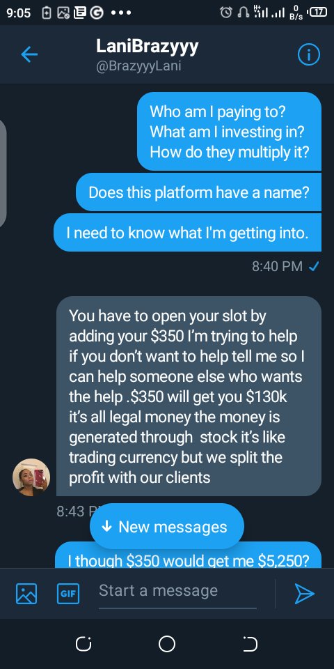 When you& #39;re bored and decide to catch up with a friend scammer.