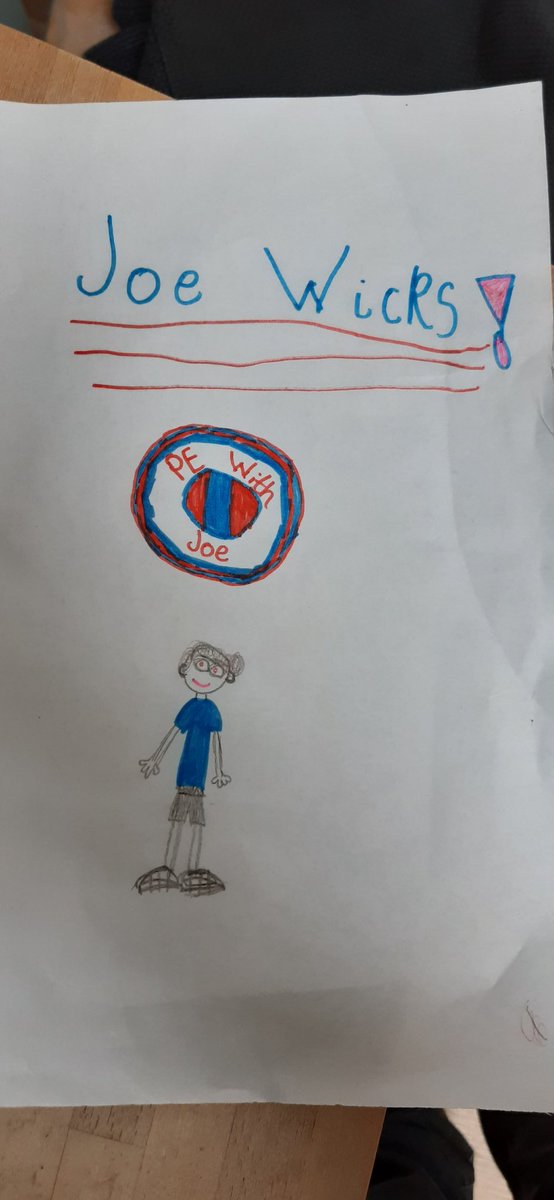 We're loving doing #PEWithJoe
#homeworkwithJoe by Lola K. 7 yrs 😃