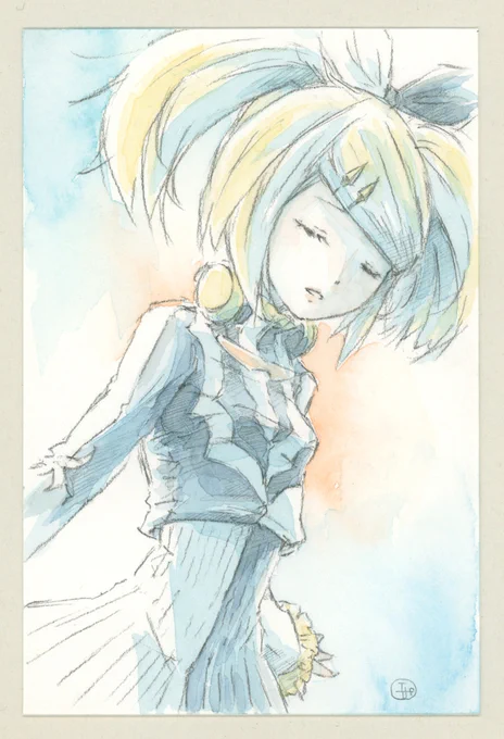 リアクターなリンちゃん描きました! 