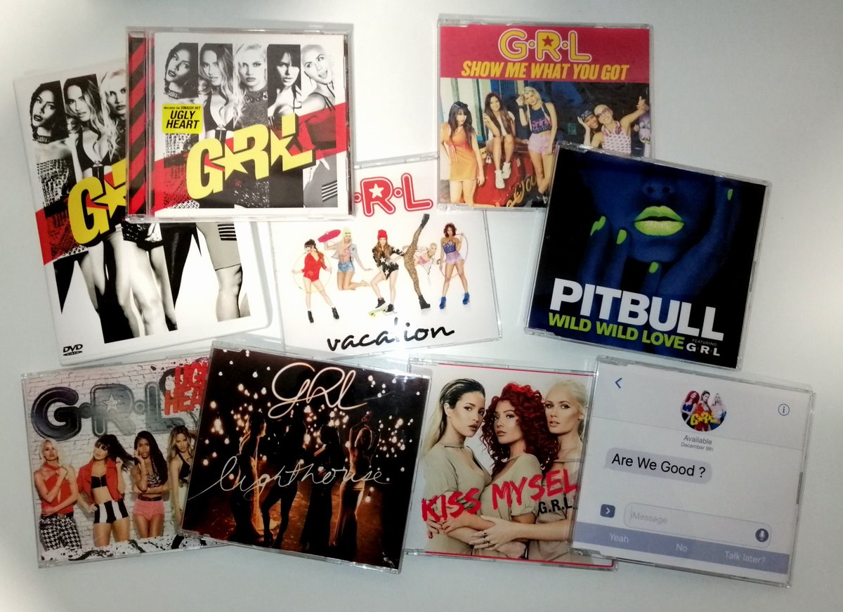 ListenAnyway's tweet photo. My @grl physical collection part 1
@ohkudaka @NatashaTSlayton @emmalynestrada @JazzyMejiaOnly
@NykolasMendes
#grl #grlnation #wildwildlove #uglyheart #pcd #pussycatdolls #lighthouse #arewegood #girlsarealwaysright #simonebattle https://t.co/5Hv471pYuY