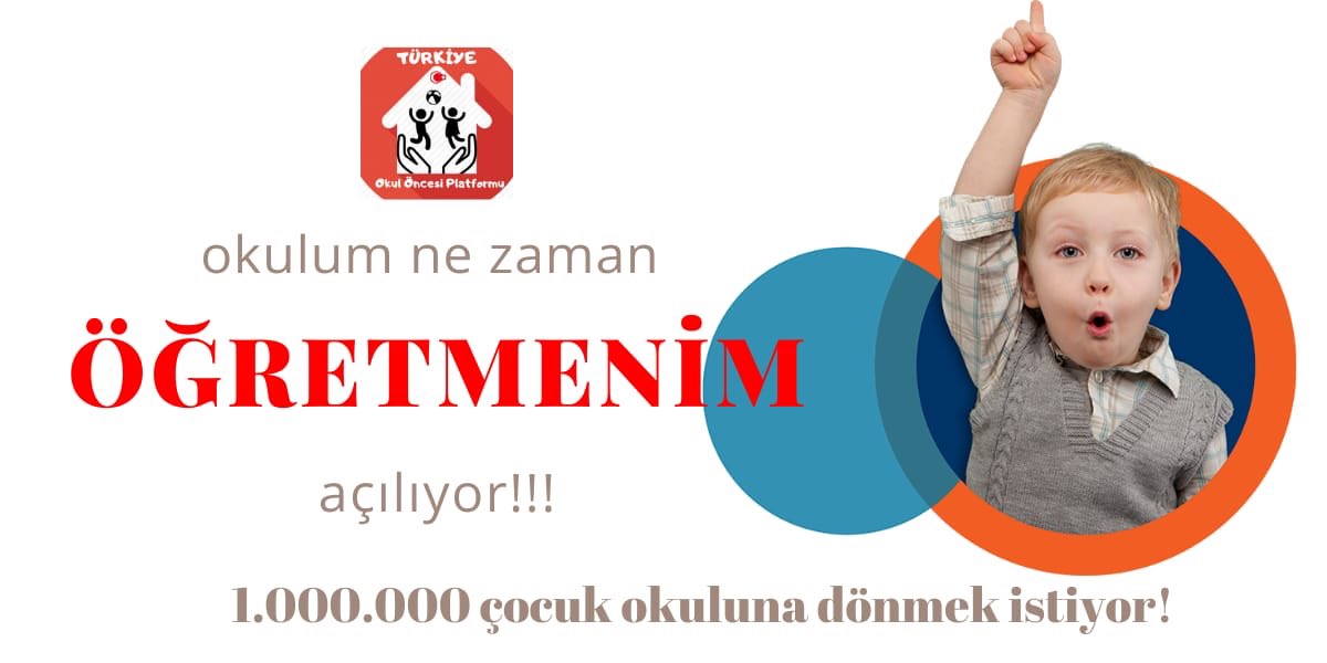 #bubayrakdalgalansin
Okulumuzu özledik...
Çocuklarımızı özledik....
<a href="/tcmeb/">Millî Eğitim Bakanlığı</a> <a href="/ziyaselcuk/">Ziya Selçuk</a> <a href="/ailevecalisma/">Cshabakanligi</a> <a href="/ZehraZumrutS/">Zehra Zümrüt Selçuk</a> <a href="/RTErdogan/">Recep Tayyip Erdoğan</a> <a href="/BeratAlbayrak/">Berat Albayrak</a> <a href="/HMBakanligi/">T.C. Hazine ve Maliye Bakanlığı</a> <a href="/meral_aksener/">Meral Akşener</a> <a href="/kilicdarogluk/">Kemal Kılıçdaroğlu</a> <a href="/anadoluajansi/">Anadolu Ajansı</a> <a href="/avrasyaanket/">Kemal ÖZKİRAZ</a> <a href="/KucukkayaIsmail/">Ismail Kucukkaya</a> <a href="/korayaydintr/">Koray Aydın</a> <a href="/mguzelmansurchp/">Mehmet GÜZELMANSUR</a>
