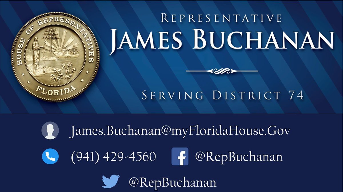 Rep. James Buchanan (@repbuchanan) on Twitter photo 