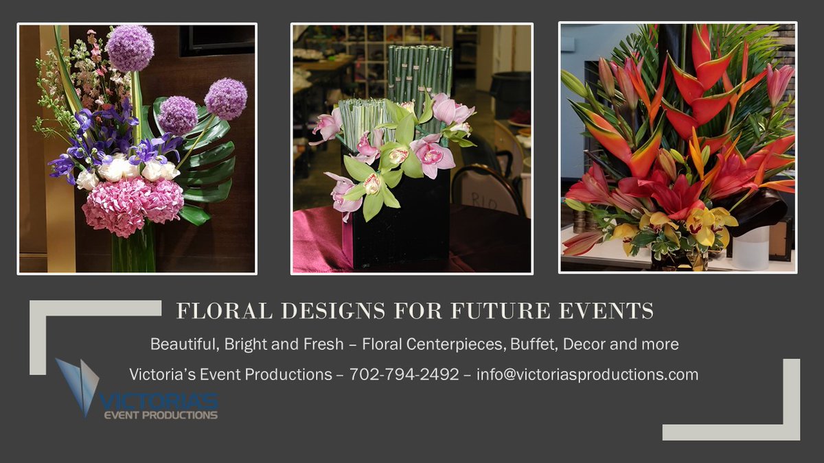 Victoria’s Event Productions Las Vegas is here for you when you are ready to create truly inspired events! We are looking forward to partnering with you soon!
#Eventpros  #Decor #FloralDesign #inhousefloralist #Events #LasVegas #EventsIndustry #Eventplanner #DreamInspiration