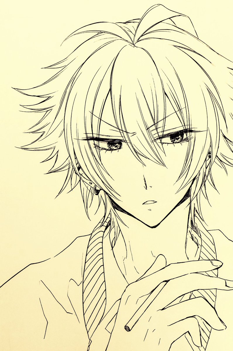 しちりん Twitterren でもってこっちはアイコン用に描いたものの気に入らなくて没にしたさまとき