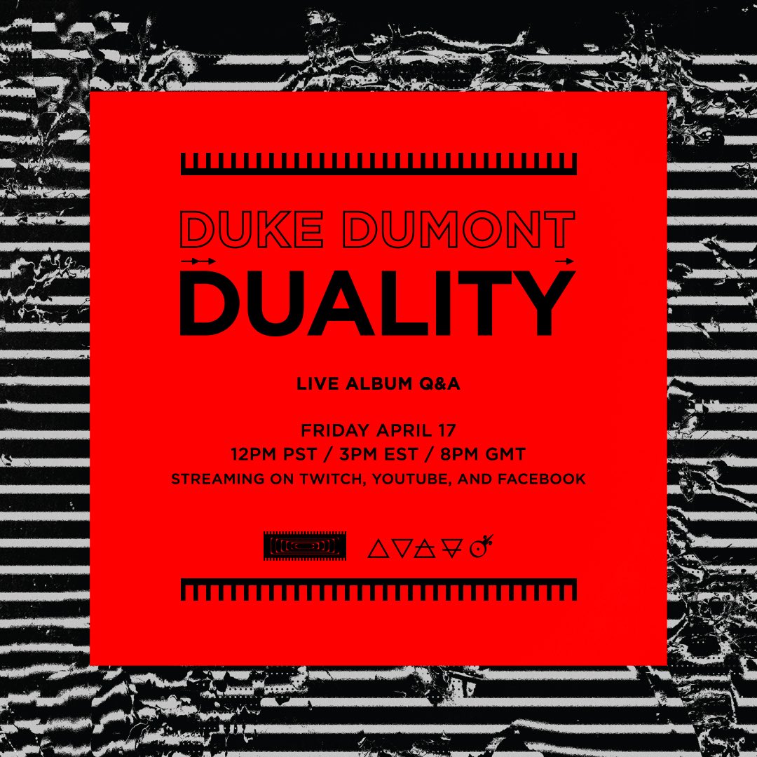 sampleclearance's tweet image. Great to have worked with Duke Dumont and Virgin Records on their latest release, Duality - #DukeDumont #duality