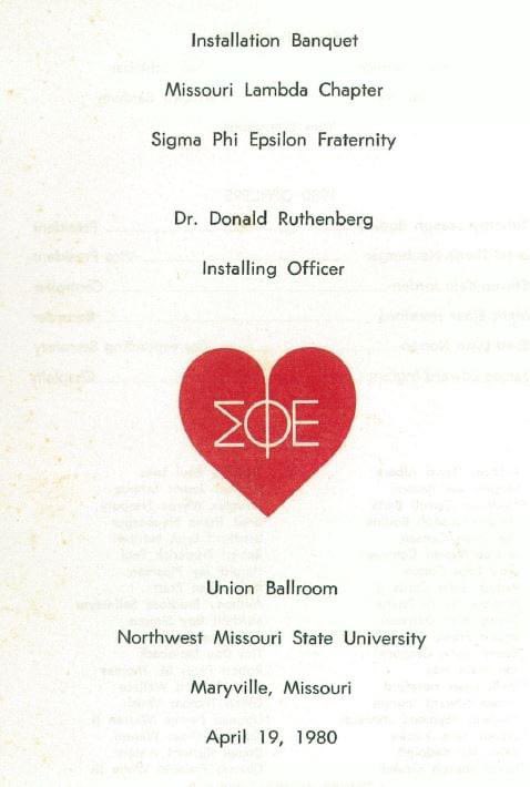 Today, SigEp Mo Lambda celebrates our 40th anniversary of becoming a chapter!