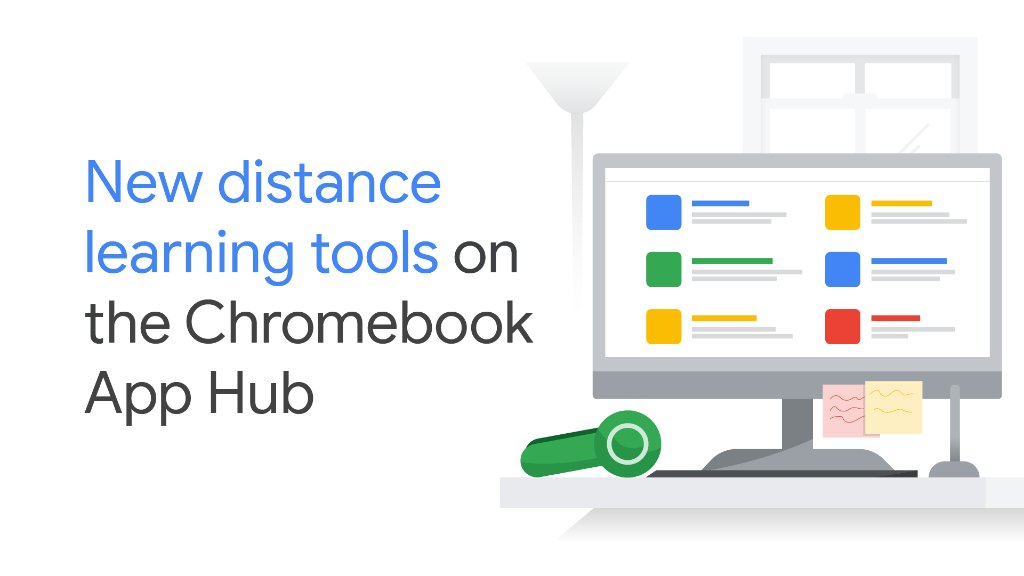 GoogleForEdu's tweet photo. As classrooms continue to go virtual, our partners have created resources to support schools during this time. See what helpful tips and tools they’ve provided on the Chromebook App Hub: https://t.co/C7utPWXL1P. #DistanceLearning https://t.co/NukwQEHKtv