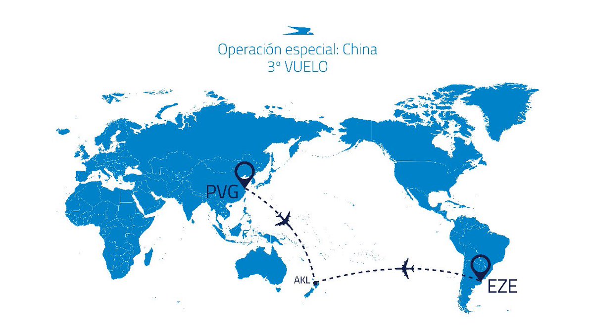 Aerolineas_AR's tweet image. Tercer vuelo a China | 20/4 a las 18:30 hs partimos nuevamente hacia Shanghái; traeremos más insumos médicos para hacerle frente al COVID-19. Nuestro compromiso y responsabilidad con nuestro país es absoluto, volaremos cada vez que sea necesario. #AerolineaDeBandera #Coronavirus