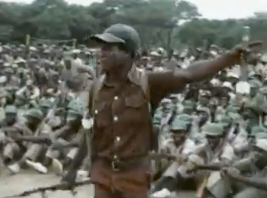5/ Cde Chris Makwambeni aka Chapwititi Chehondo crossed into Mozambique in 1975 at the tender age of 15, to fight for his country. He then went to Tanzania for training at Nachingweya Camp from 1976 -77Remember 1975 is when Mugabe was released from prison after 10 years.