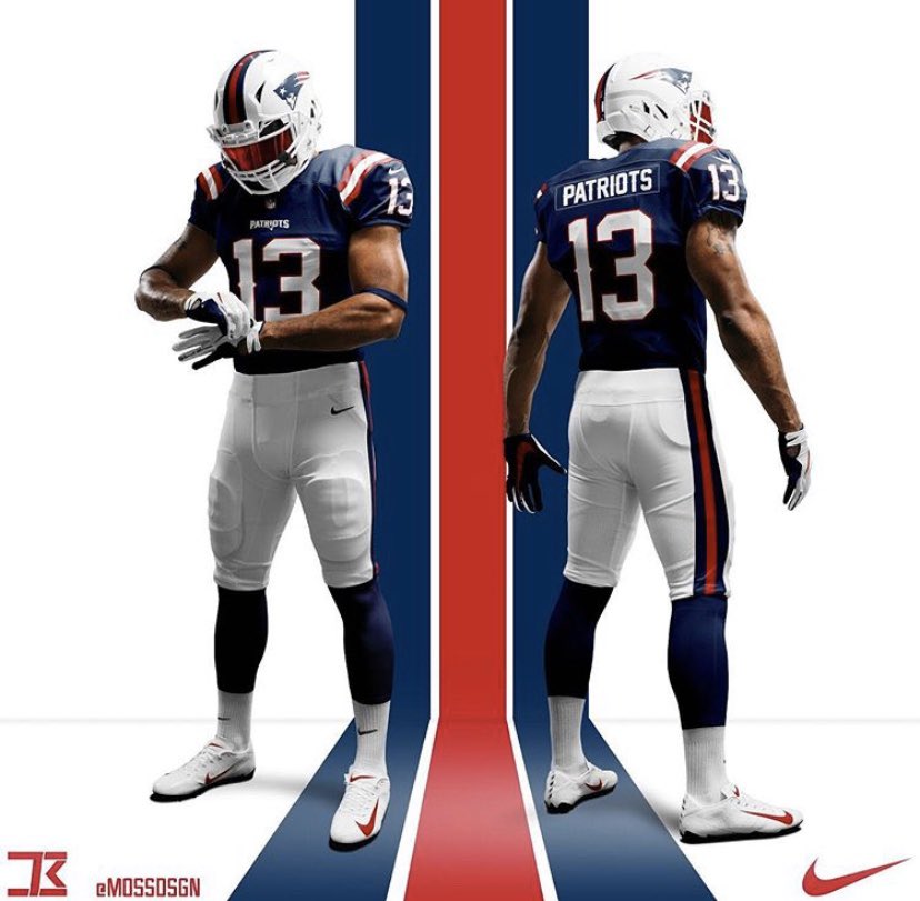 patriots white uniform