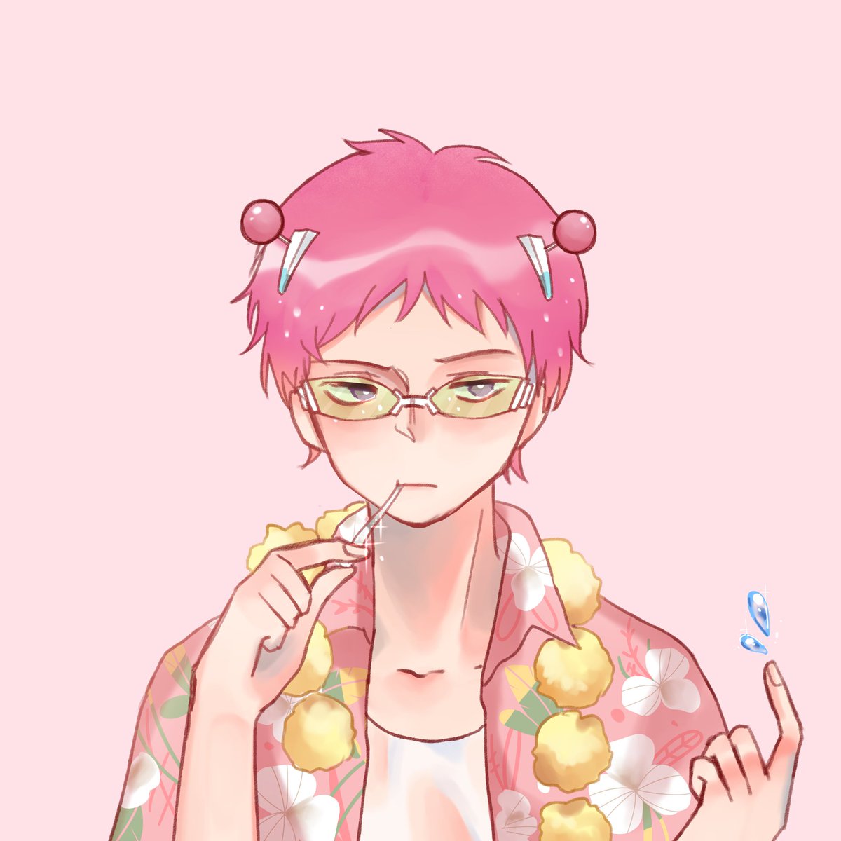 saiki_kusuoBOT's tweet photo. ให้ตายสิ จะสาดน้ำหรือปะแป้งก็ไม่���อาทั้งนั้นแหละ 

#สงกรานต์พีเคอลเวง 
#NewProfilePic https://t.co/hTl7XucfDs