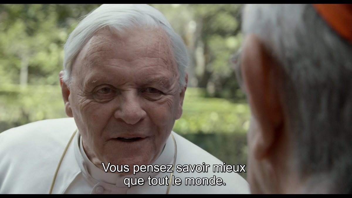 Encore un dialogue bien senti Je vais publier quelques scènes et dialogues clé du film en ommettant es dialogues théologiques qui risquent de na pas intéresser grand monde
