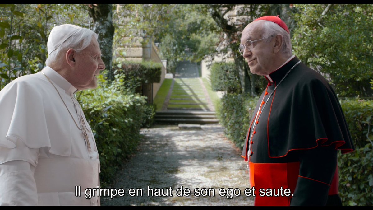 Encore un dialogue bien senti Je vais publier quelques scènes et dialogues clé du film en ommettant es dialogues théologiques qui risquent de na pas intéresser grand monde