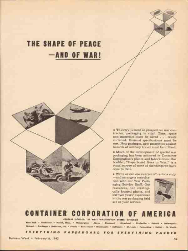 2/ Container Corp of America (Packaging; +37,199%)Motto was "The industry that thrives on itself"...