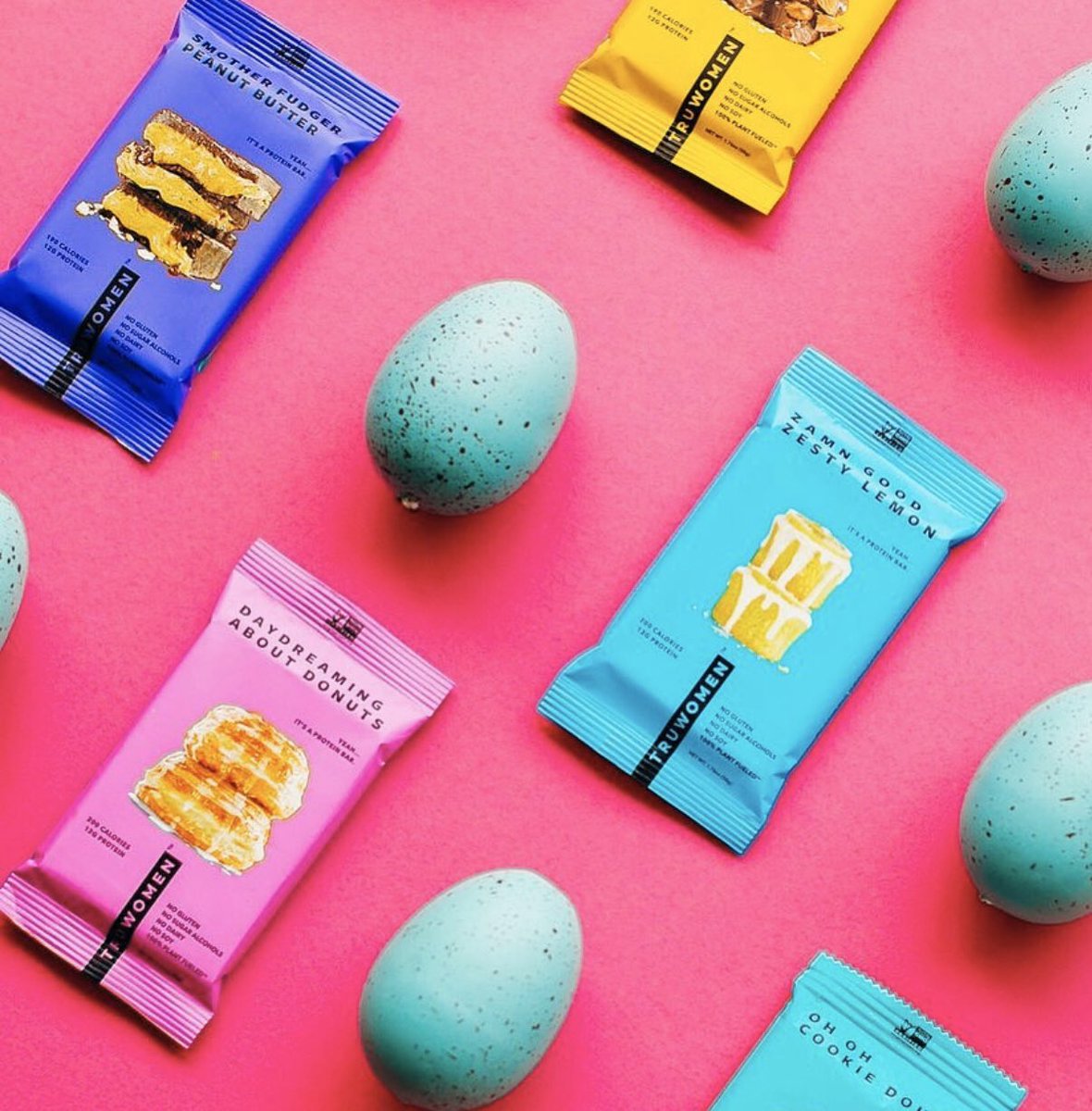 The TRUBAR edition of an Easter Egg hunt 🐣 #truwomen #trubar #indulgentnutrition