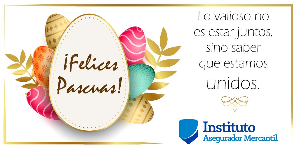 Les deseamos que la paz, la alegría y la esperanza los acompañen a todos en estas fechas ¡Felices Pascuas!.