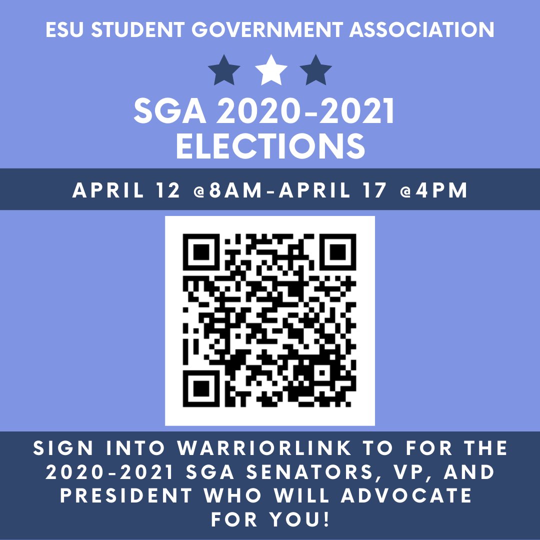 ESU Student Government Association tweet media