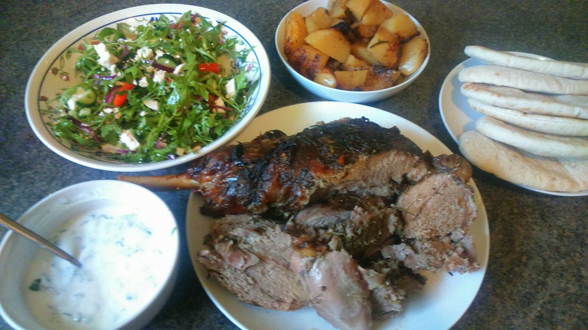 Claire_P_Scott's tweet image. Lamb kleftiko for easter Sunday.... 
#easter #lambkleftiko