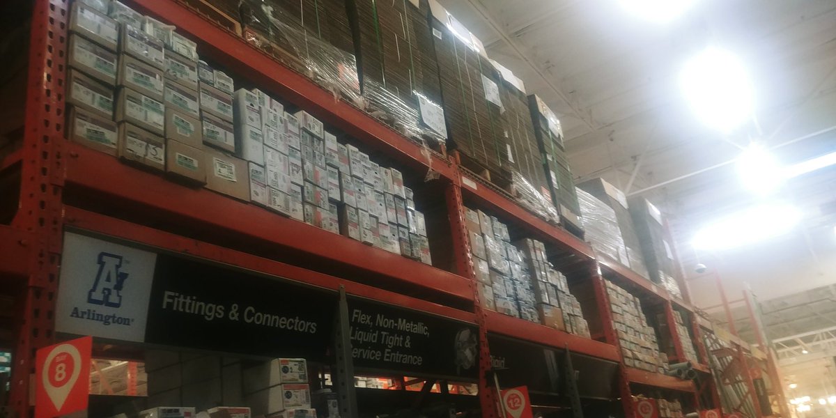 Thank you night crew for tackling some of the hardest overheads in the store.