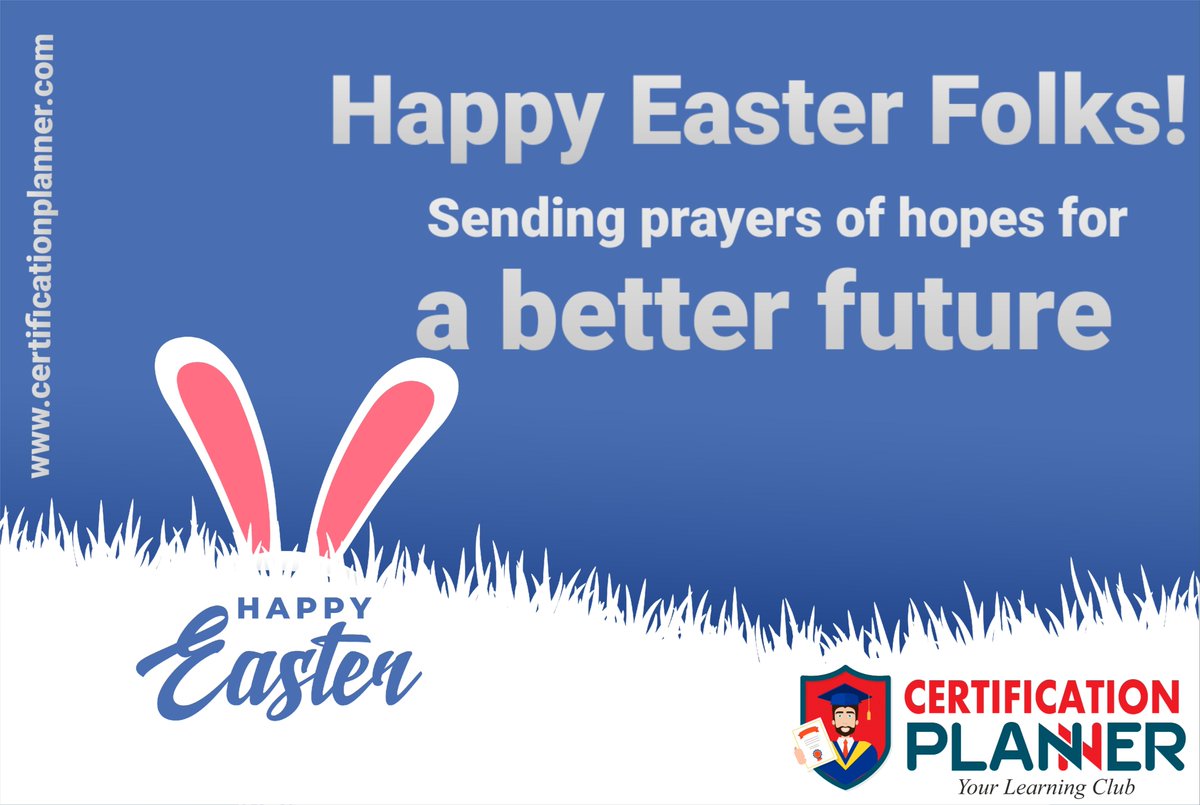 CertPlanner's tweet photo. Sending out prayers to all who sick or effected by the #coronavirus. Stay home and stay safe 👍

#certificationplanner #eastersunday #keeplearning #learninganddevelopment #careergrowth #Trainingfromhome https://t.co/ErcC7qE7ri
