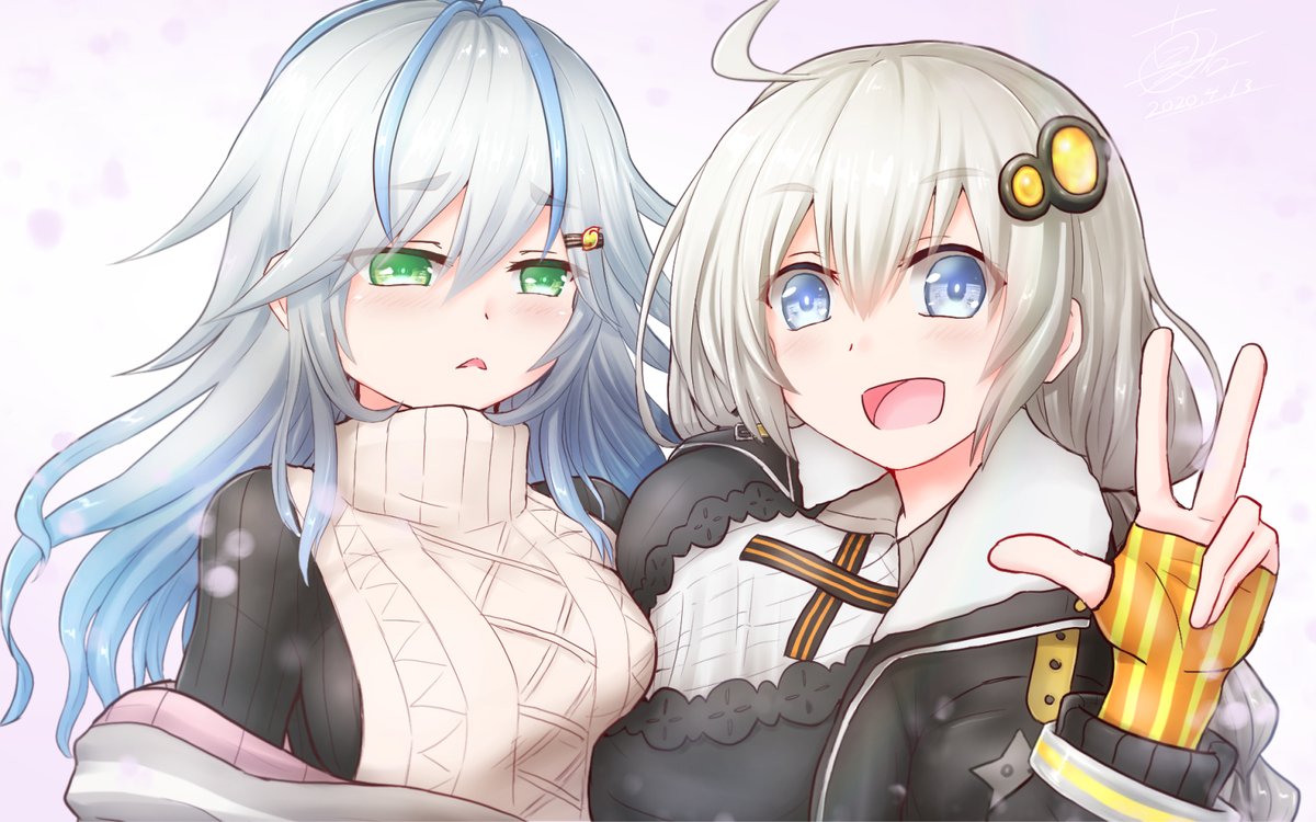 紲星あかり 「#日真ちゃんの絵描坂205 その44
うちの子+あかりちゃんです!!
#日ノ丸真」|日真仁の抜け殻のイラスト
