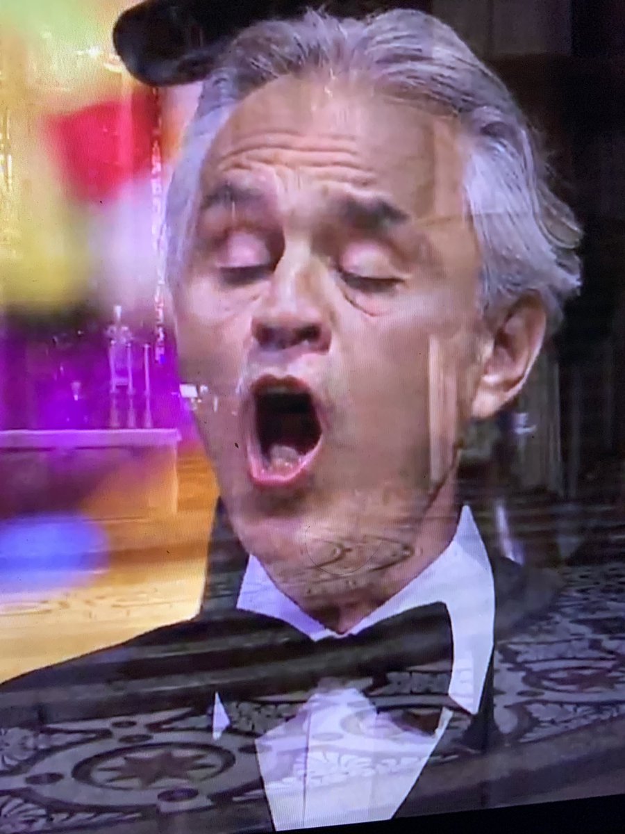 Listening to <a href="/AndreaBocelli/">Andrea Bocelli</a> is good for the Soul! #MusicForHope #EasterSunday