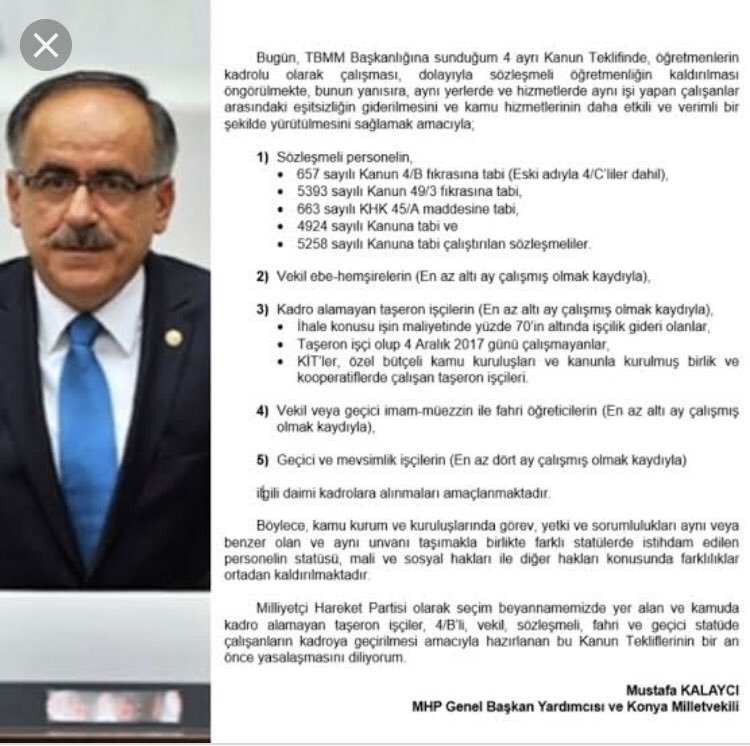 AdKarabalak's tweet photo. #iscilerunutmaz3
@MKalayci42  cevabı bir türlü gelmeyen kanun teklifleri seçim zamanımı hatirlicaksiniz emekçiyi %70 taşeron mağdurları sizleride unutmadı @dbdevletbahceli  @MhpTbmmGrubu  @bakisimsekmhp https://t.co/w1VNgLDcU7