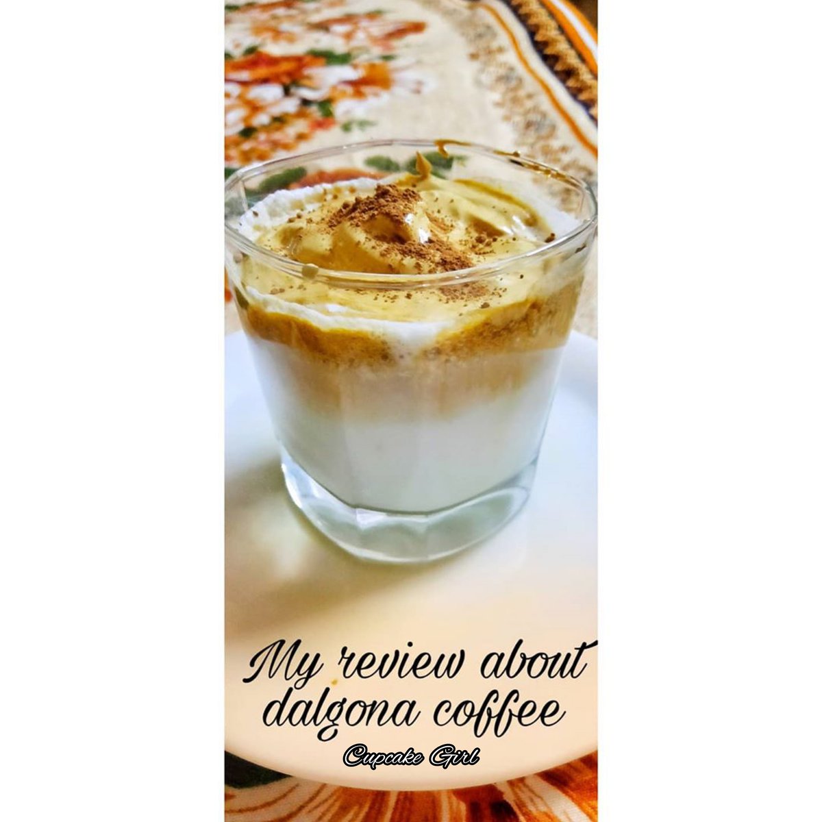 cupcake_girl__'s tweet photo. Let me give an honest review on #dalgonacoffee might be trending in quarantine but it actually tastes shit.
#My_Reaction
HATH ME OR DARD HOGYA BINA BAAT, EK DHANG KI PIC NI AYI

#cupcakegirl #nilamsinghofficial #koreancoffee #dalgonacoffeechallengs   #frothycoffee #whippedcoffee https://t.co/LEy2vbDmG5