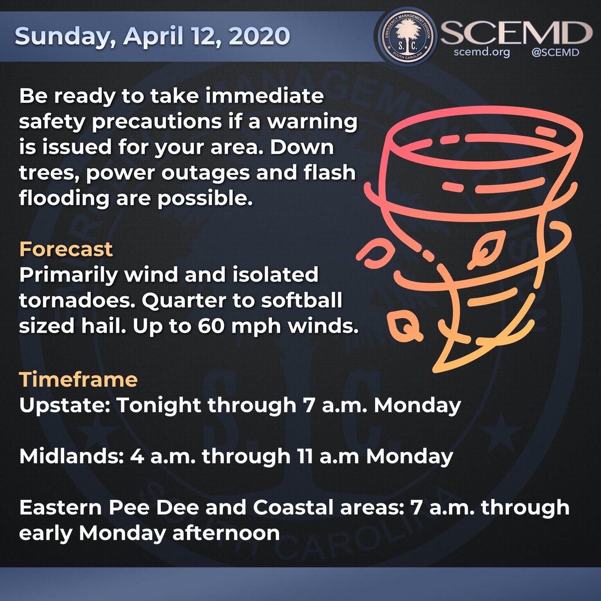 Scemd On Twitter Forecasters With The National Weather Service