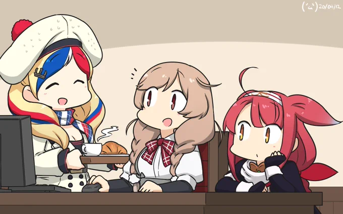 #艦これ版深夜の真剣お絵描き60分一本勝負
#艦これ版真剣お絵描き60分一本勝負_20200412
珍獣府遊戯10 ブラウザゲーム 