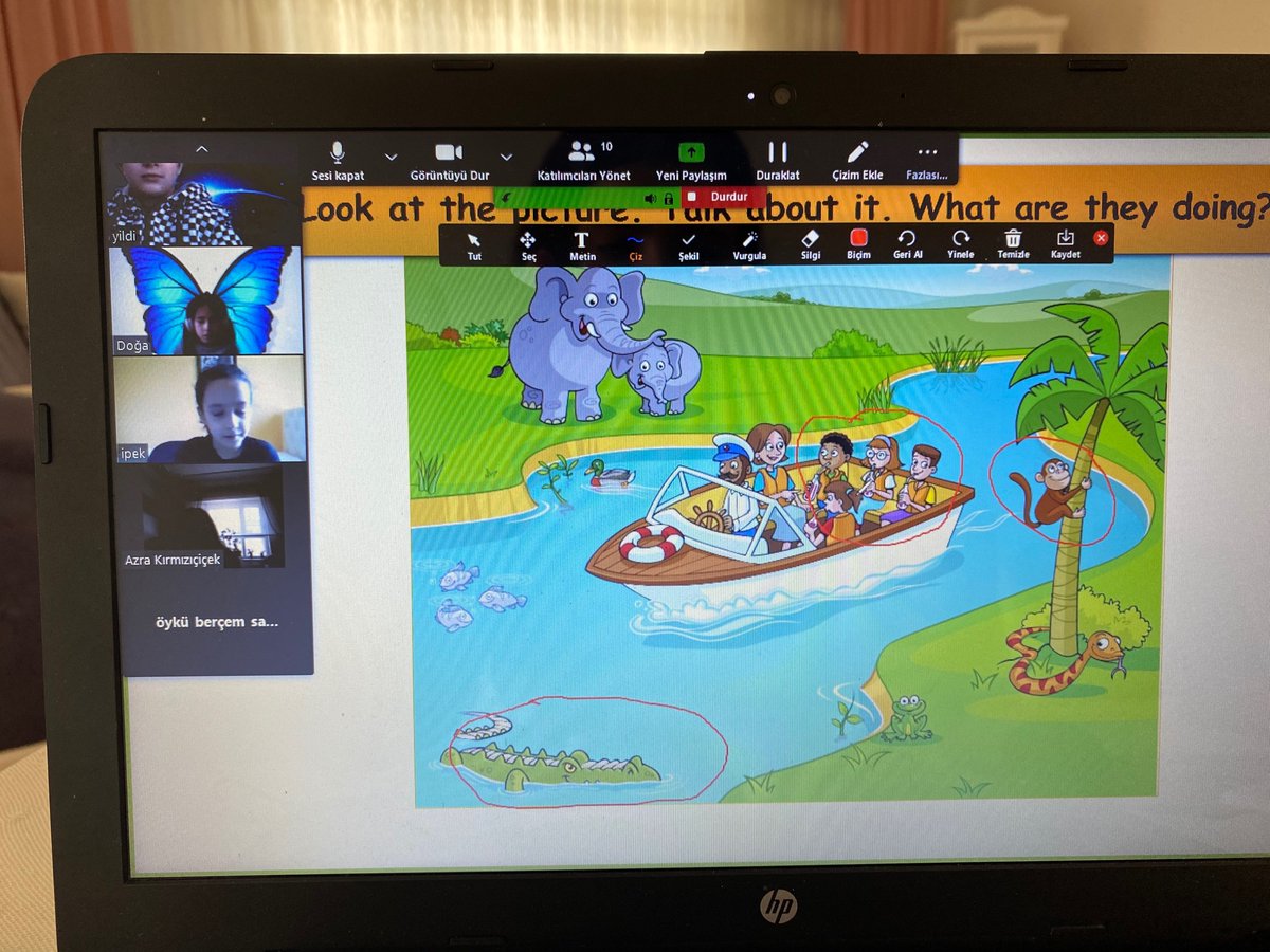 ozlucedogaelt's tweet photo. We had online lessons with second graders. It was amazing 🤩 @BanuGeylani @denda_f @ece_hamret @DuyguYamanD @KevsGunesMetin https://t.co/lR7mswcAbi