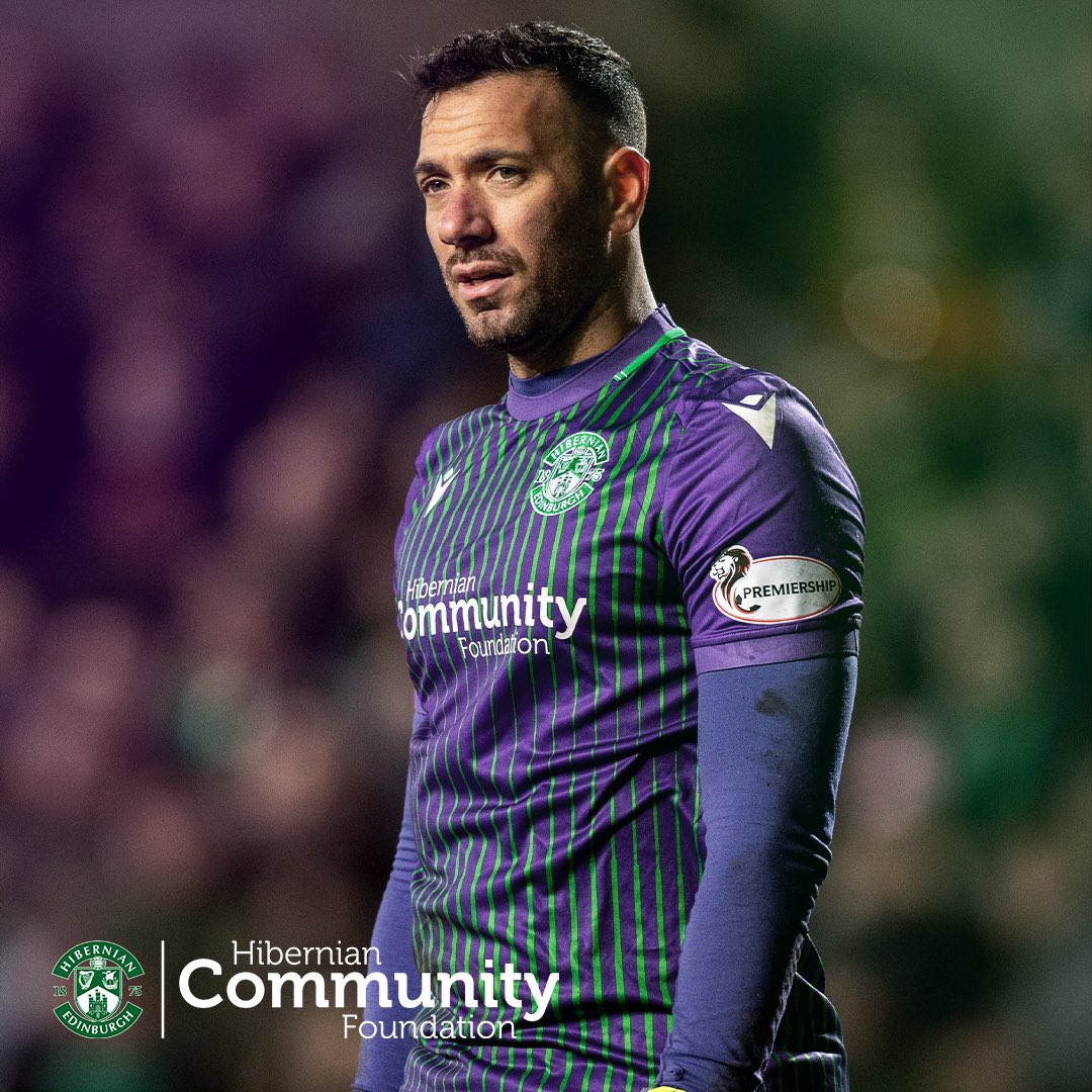  | Competition TimeWe’re nearly at 5,000 followers. Help us get to the magic number by following and retweeting this post to be in with a chance of winning a Signed Ofir Marciano Match Worn top! Winning follower picked at random - Good Luck! #WeAreAllHibs  #StaySafeStayHome