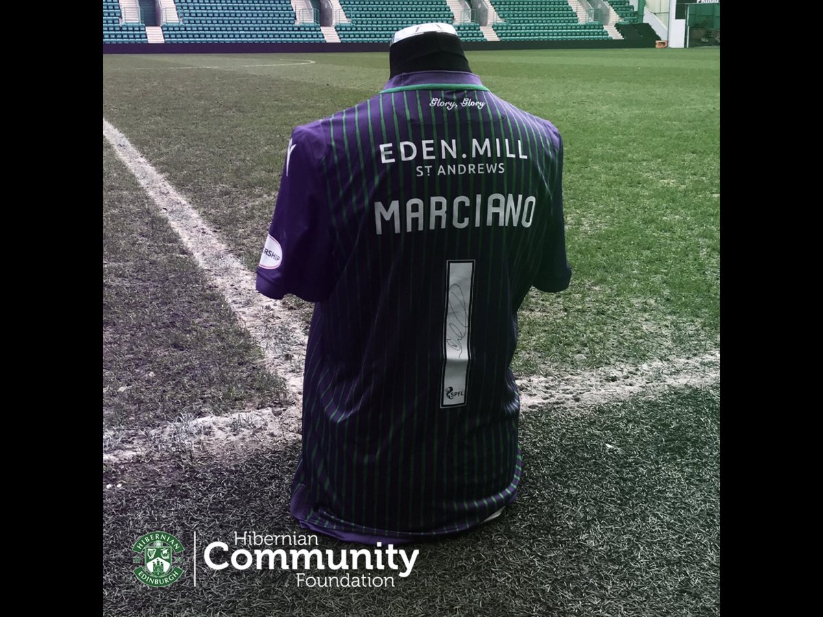  | Competition TimeWe’re nearly at 5,000 followers. Help us get to the magic number by following and retweeting this post to be in with a chance of winning a Signed Ofir Marciano Match Worn top! Winning follower picked at random - Good Luck! #WeAreAllHibs  #StaySafeStayHome