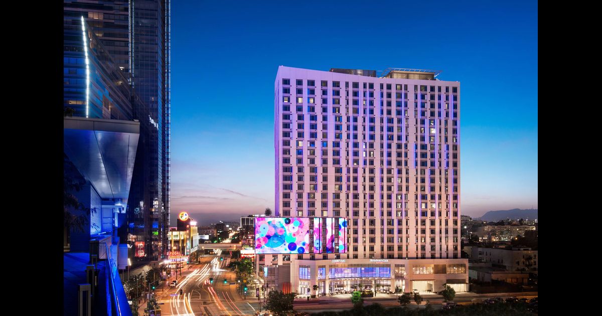 Marriott got another $67 million in tax breaks for The Courtyard / Residence Inn at LA Live. 393 rooms. @MayorOfLA please put this building to good use.