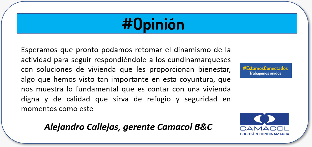 CAMACOLBOGOTA's tweet photo. La construcción de vivienda en la Región espera retomar el buen dinamismo con el que inició en 2020. Lea la nota completa --> https://t.co/OhpmfyAYSQ
#YoConstruyoBienestar @Alejoca11 https://t.co/pgM8UaSm7L