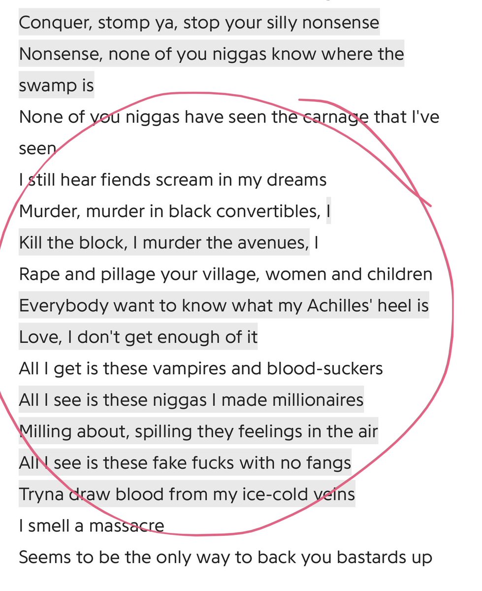 After you watch  #OutOfShadows documentary please go watch the music video and read the lyrics for MONSTER by Kanye (ft. Jay-Z, Nicki Minaj, Rick Ross.) This is a legit verse. #WakeUp