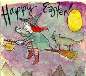 GrannyMooninVA's tweet photo. #EasterWitch #Cats #Sweden #GladPask https://t.co/3f7V8IC10y