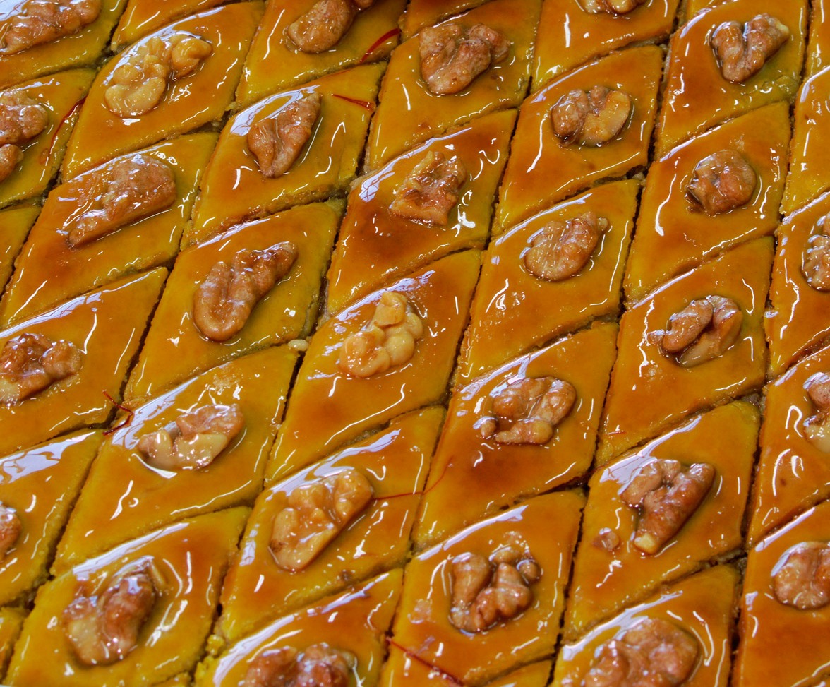 There are several styles of pakhlava in Azerbaijan, the most popular of which is multilayered pakhlava.It is a festive dish made for Novruz, the traditional celebration of the coming of spring in Azerbaijan.