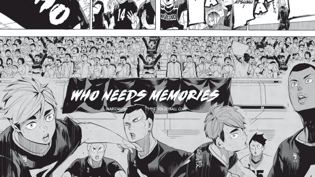 How to follow a chapter in which Kageyama acknowledges the influences that Karasuno has on him? By establishing that he’s NOT the only player who carries with him the spirit of his high school team.