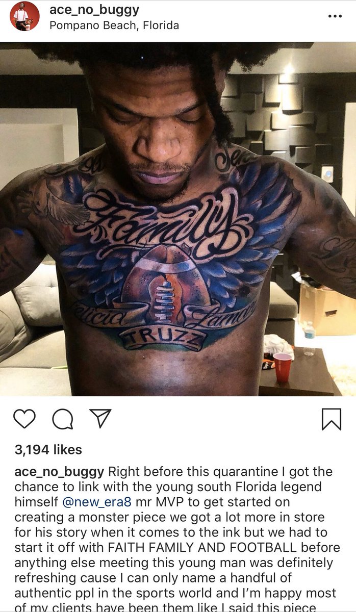 Kodak Black tattoos Lamar Jackson  his lawyers name on his body  Hip Hop  Freaks