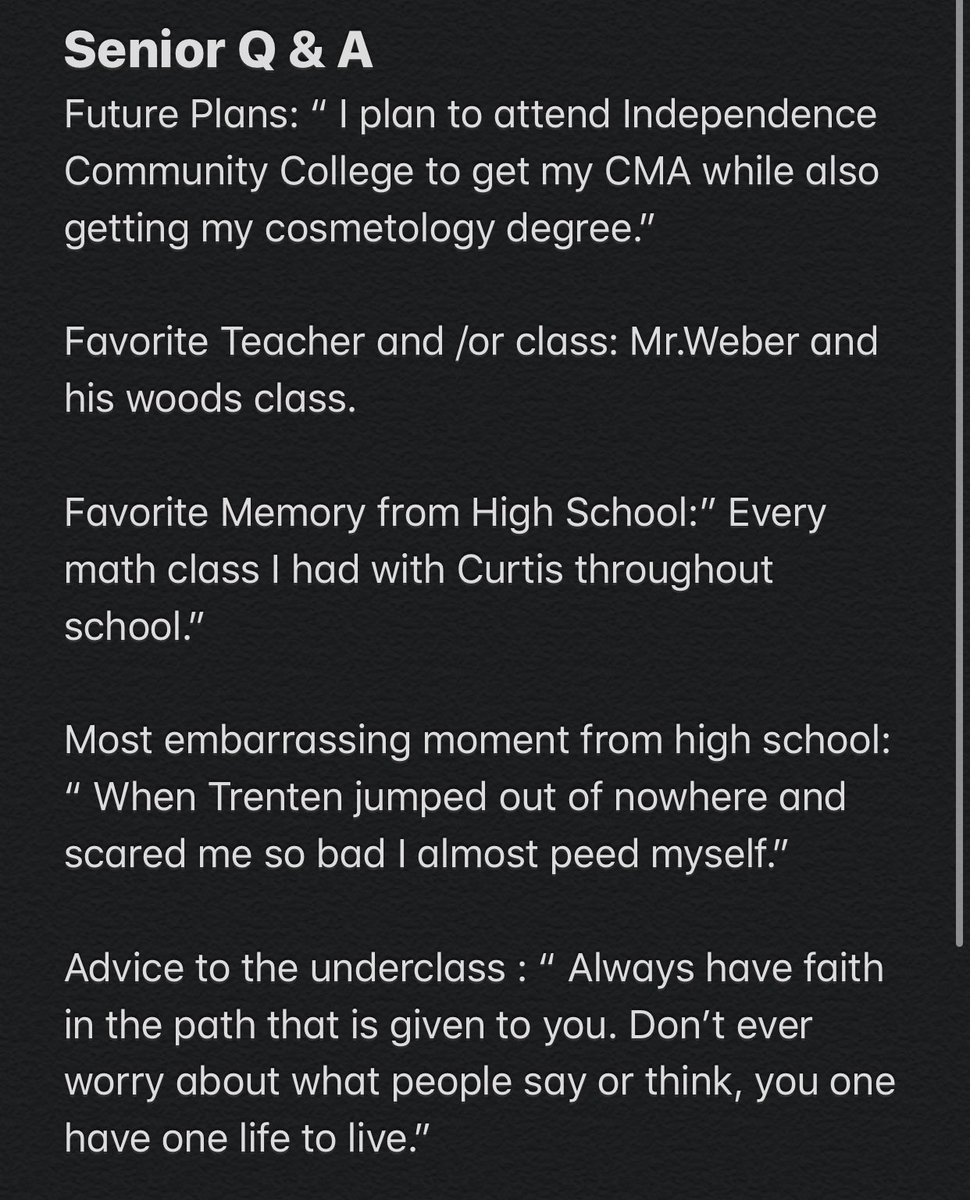 Senior Spotlight #9, Katelyn Beougher!