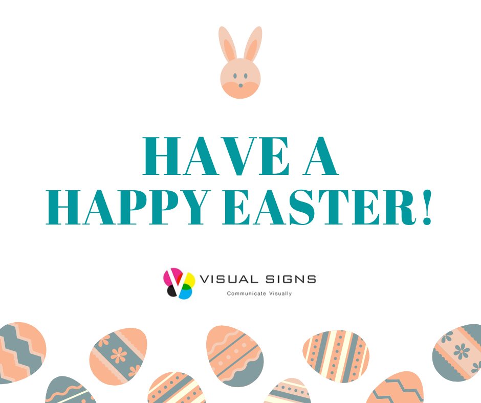 VisualSignsFL's tweet image. May your Easter be bright… 

Happy Easter from your team at Visual Signs! 

#easter2020 #happyeaster