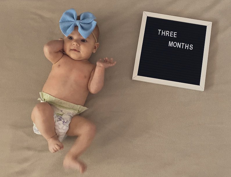 My baby’s 3 months
