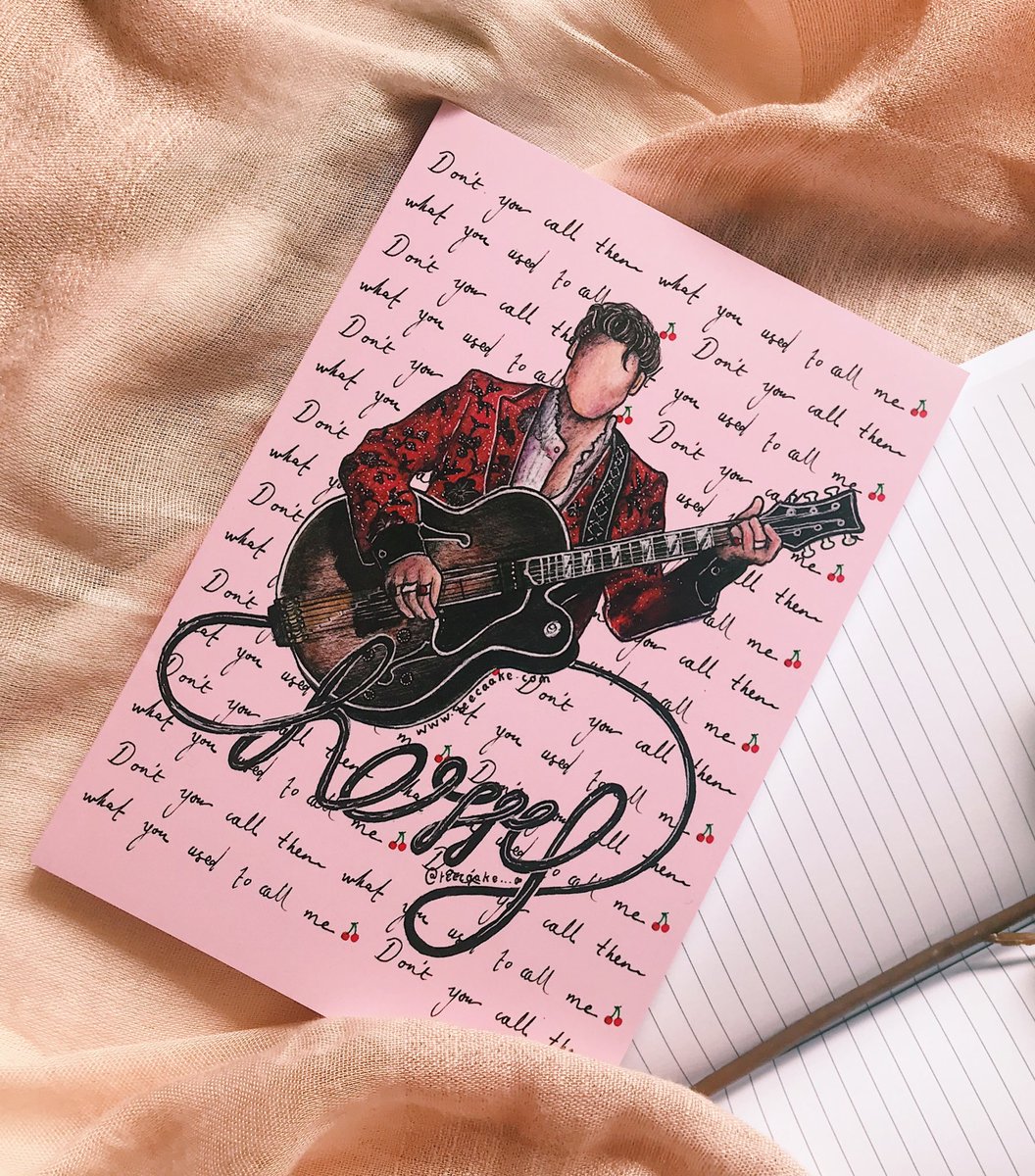 Don’t you call them what you used to call me 🍒 

I purposely changed the lyrics to be gender neutral ❤️

Prints, journals, tees, totes &amp; sweatshirts of Cherry are now available on my website and Etsy!

teecaake.com/shop