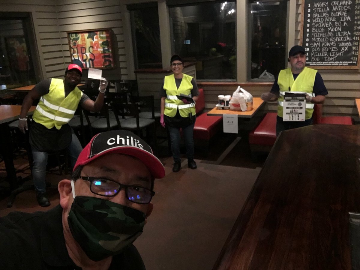 Fun times playing To Go Restaurant with Team Cedar Hill. Juan, Trini and Demitri rocked the parking lot tonight