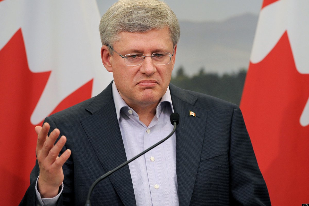 7 - Stephen Harper  @stephenharper   #NotTeamCanadaNot that Steve was ever   #TeamCanada