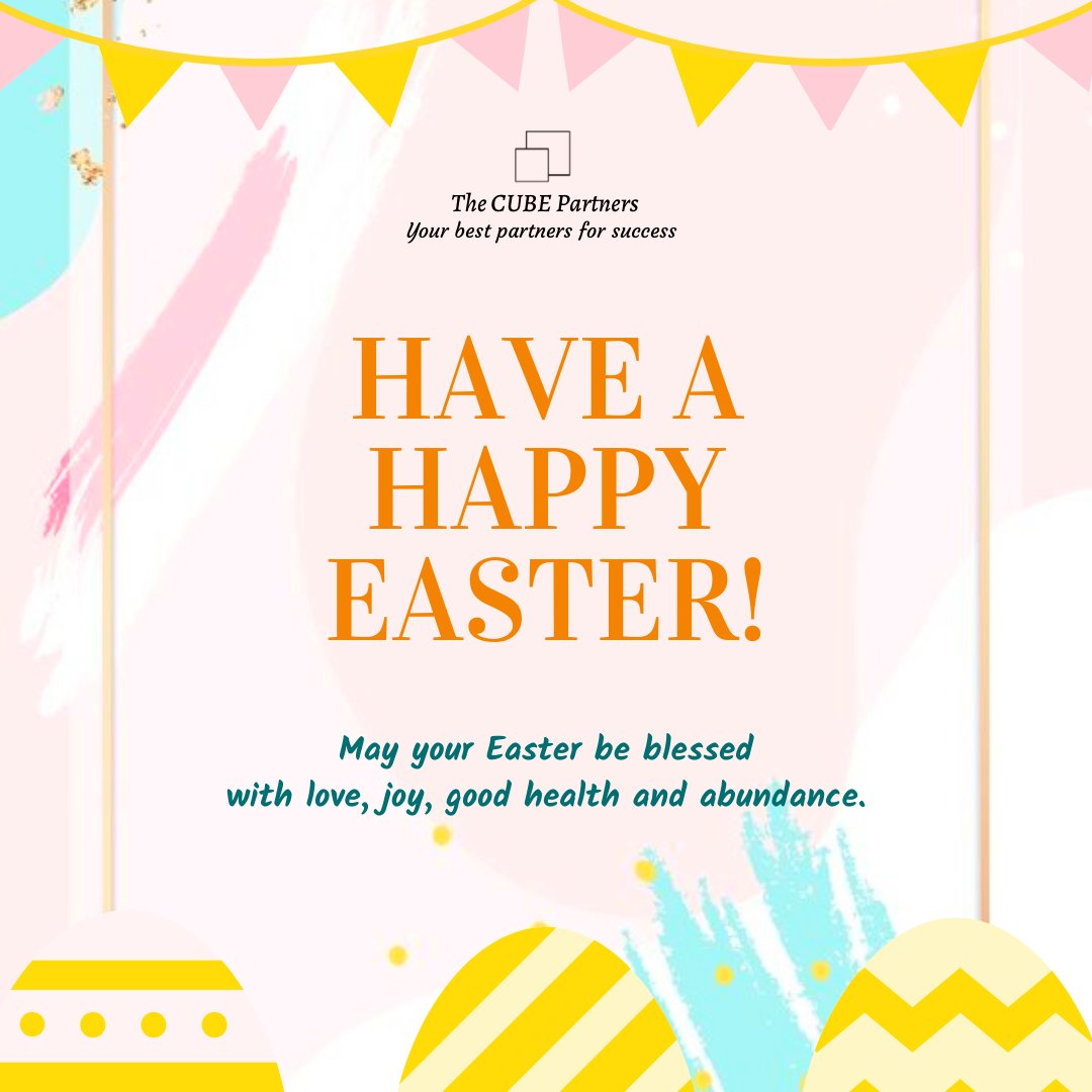 PartnersCube's tweet photo. Easter is a time of hope, renewal and new life.
May this Easter fill your life with joy, happiness, and good health!
#HappyEaster2020 #Easter #EasterAtHome #happiness #goodhealth #StayHome #StayHomeStaySafe https://t.co/VjIT132P66