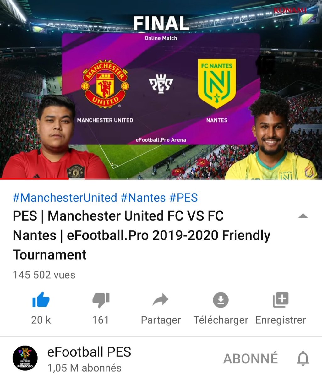 Aazbabysk #efootball2025 (@aazbabysk) on Twitter photo Et voici la finale du tournoi  EFP si vous voulez la regarder:  youtu.be/u5HO0TtEOk0 j'ai perdu 3-2 dans cette grande finale contre <a href="/Kams10_/">Kams10_</a>,l'un des meilleurs joueurs de <a href="/ManUtd/">Manchester United</a> GG bro 🔥! Merci à ceux qui ont voté pour nous .Je vous ai fait gagner 100 pièces c'est déjà mal Et voici la finale du tournoi  EFP si vous voulez la regarder:  youtu.be/u5HO0TtEOk0 j'ai perdu 3-2 dans cette grande finale contre <a href="/Kams10_/">Kams10_</a>,l'un des meilleurs joueurs de <a href="/ManUtd/">Manchester United</a> GG bro 🔥! Merci à ceux qui ont voté pour nous .Je vous ai fait gagner 100 pièces c'est déjà mal