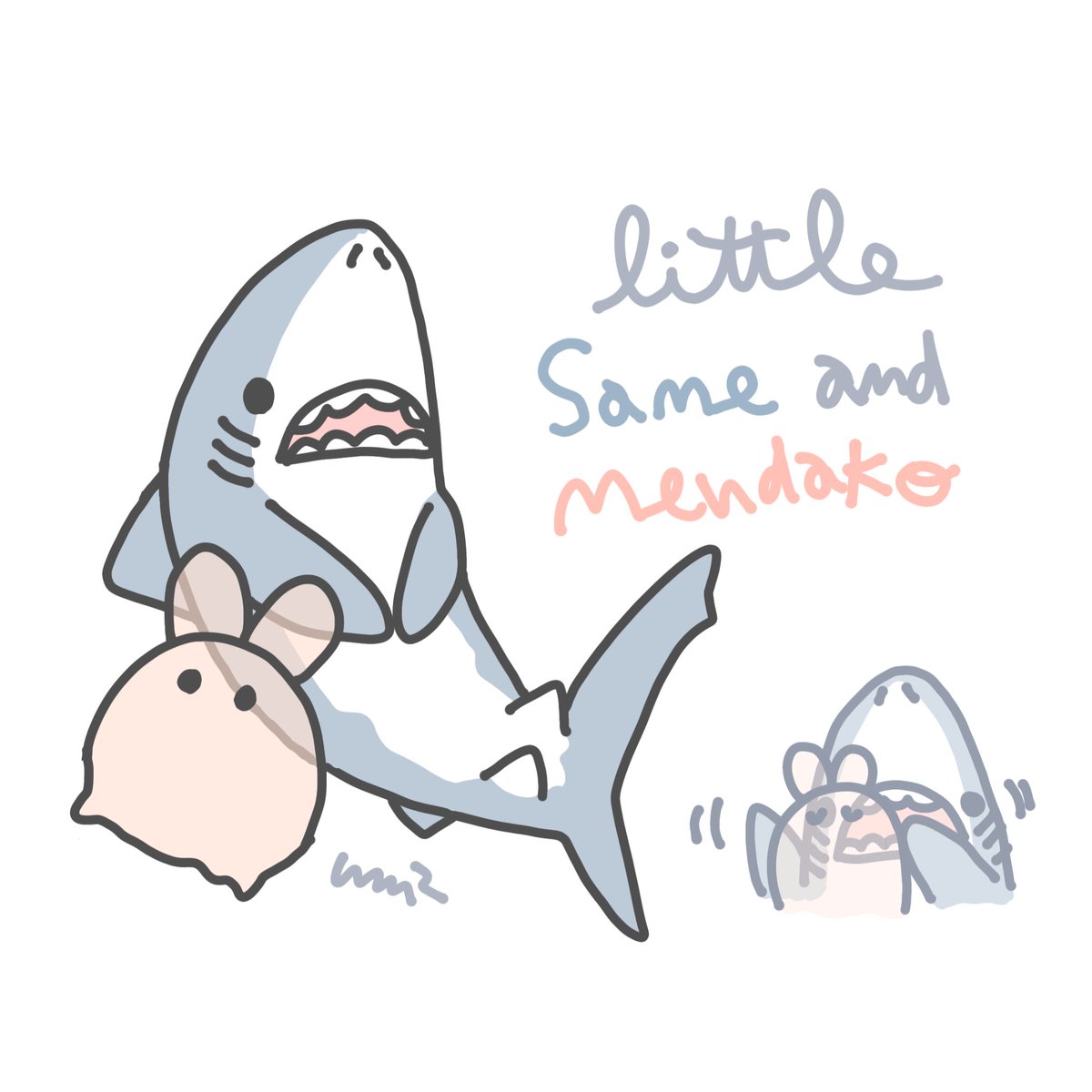 サメとメンダコ Namelessmm2 小さい頃のサメとメンダコ イラスト サメとメンダコ サメとメンダコ Namelessmm2 小さい頃のサメとメンダコ イラスト サメとメンダコ